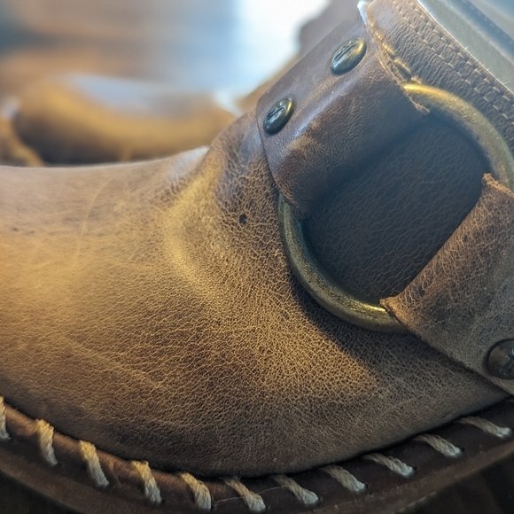 Frye Brown Leather Clogs - Picture 9 of 10